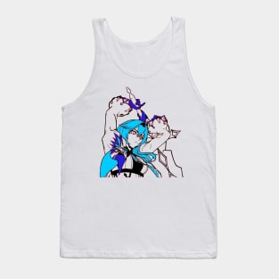 Eula Genshin Impact Tank Top